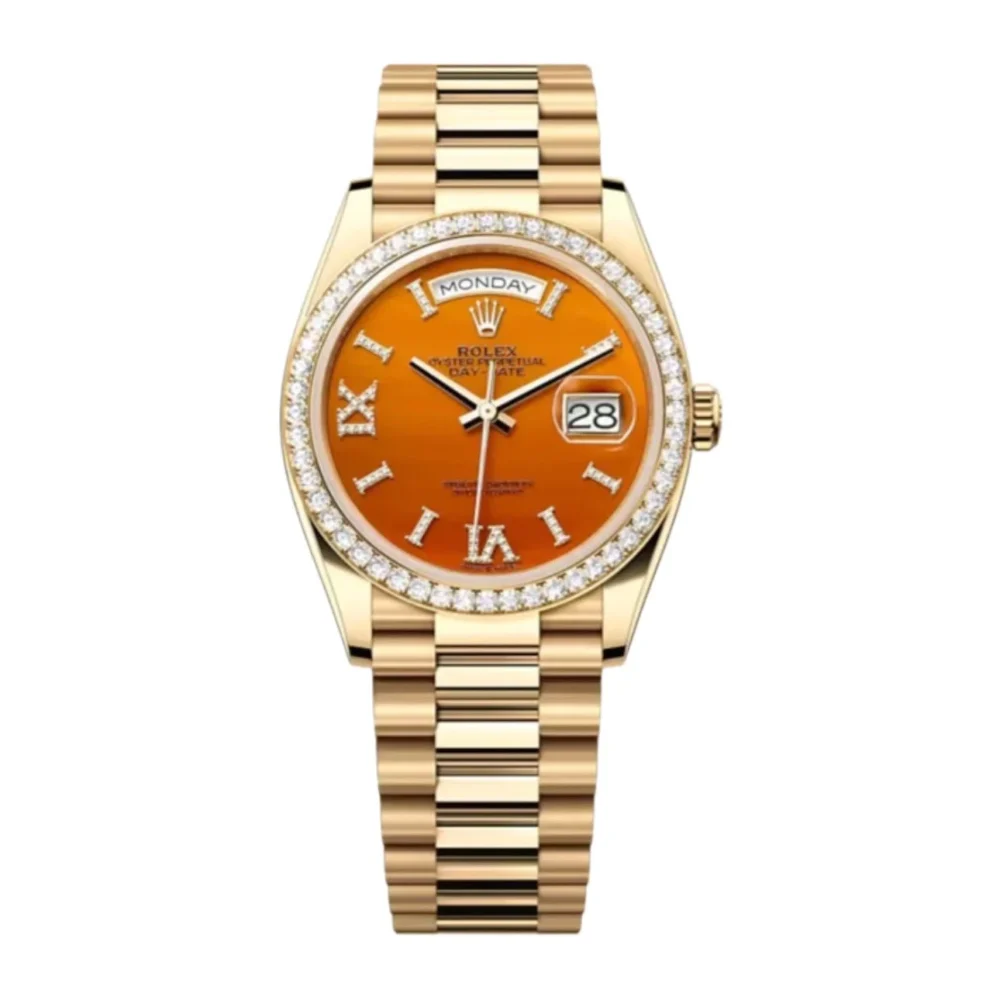 Day-Date 36 mm Carnelian Dial 128348RBR
