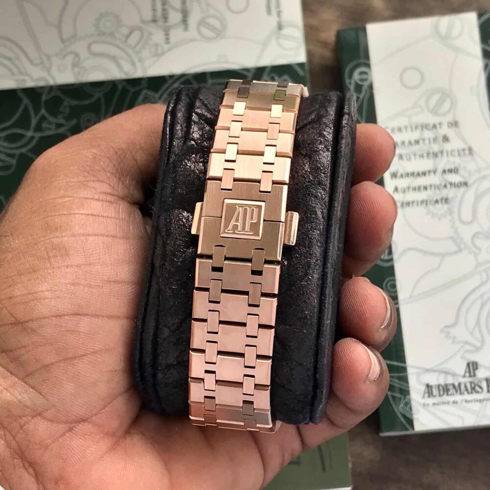 Royal Oak Automatic Rosegold Black Dial Premium - Image 3