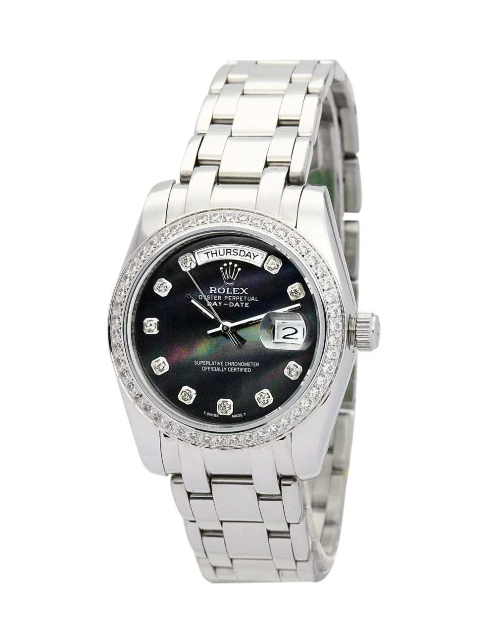 Day-Date 36mm Black Dial 118346 - Image 2