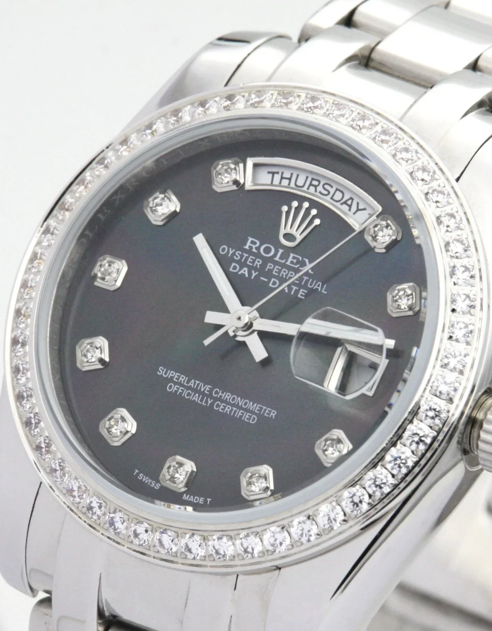 Day-Date 36mm Black Dial 118346 - Image 3