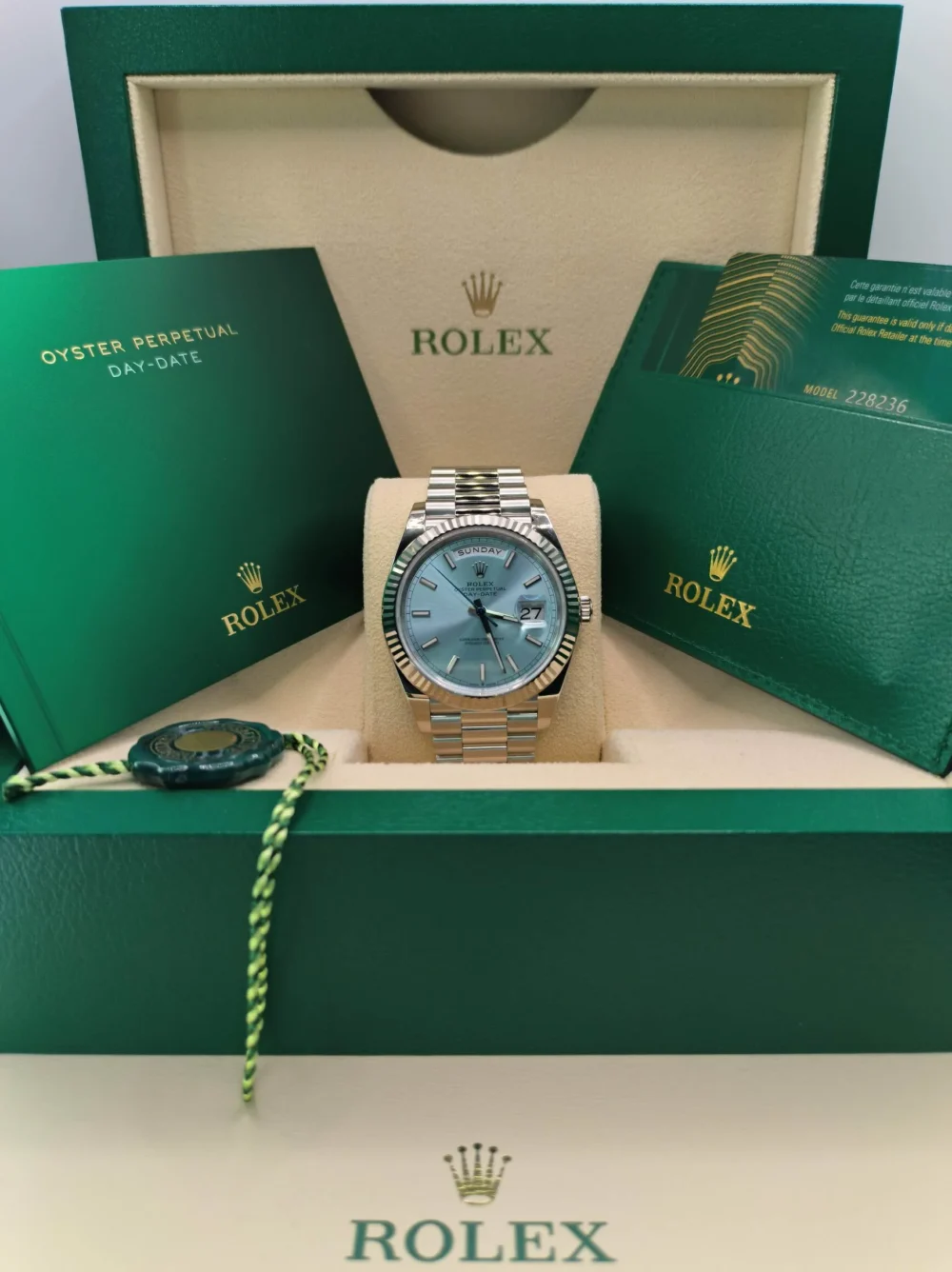 Day-Date 41mm Ice blue Dial 228236 - Image 3