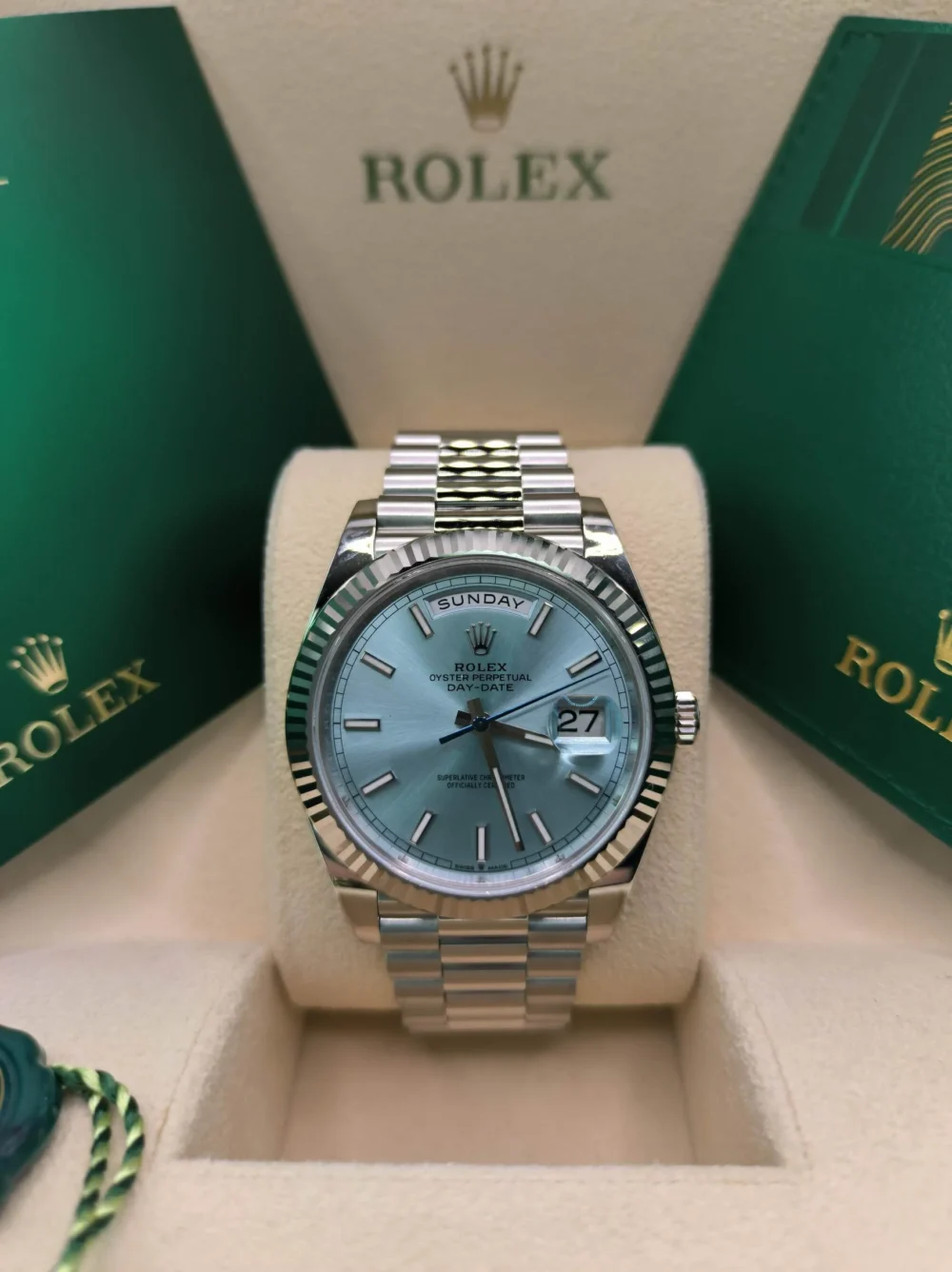 Day-Date 41mm Ice blue Dial 228236 - Image 2