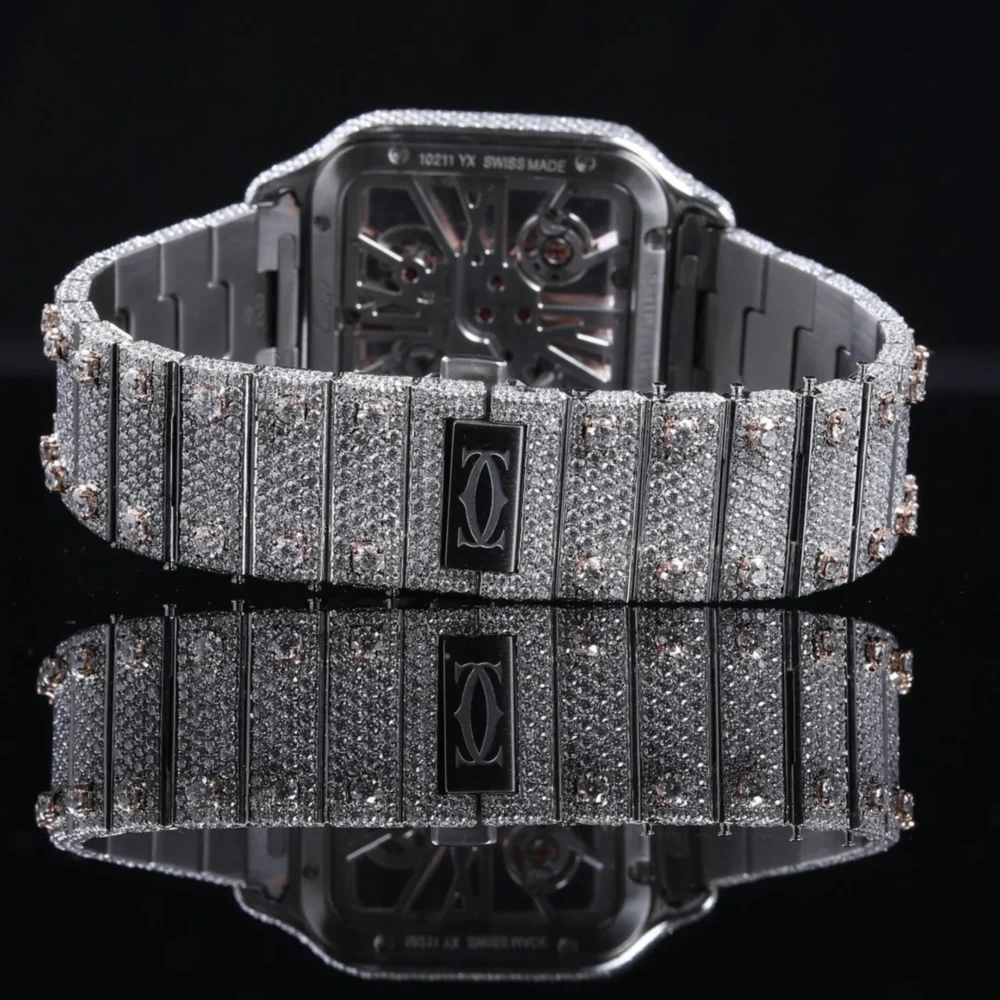SKELETON ROSE FACE VVS MOISSANITE - Image 3