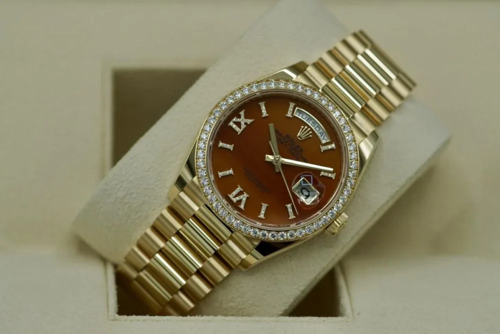 Day-Date 36 mm Carnelian Dial 128348RBR - Image 5