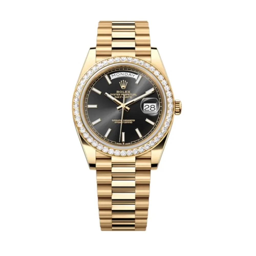 Day-Date 40 mm Bright black Dial 228348RBR