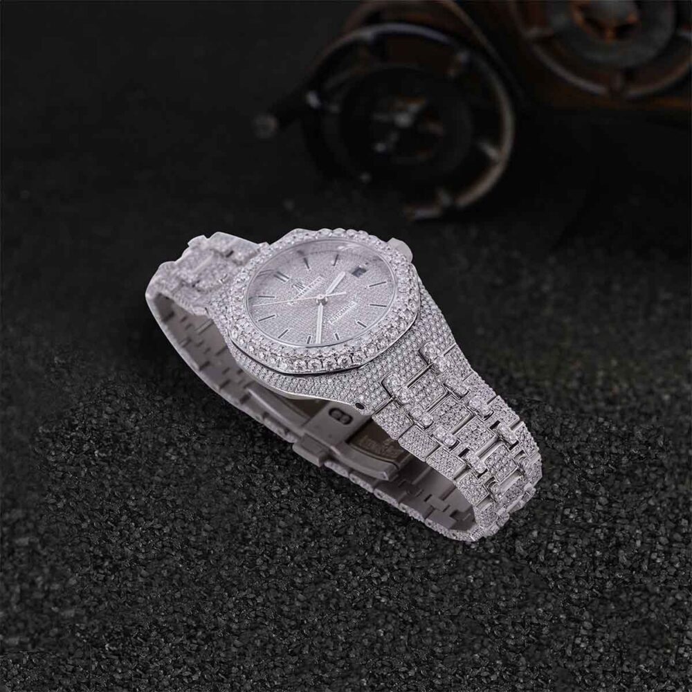 ROYAL ORK WHITE REGURAL FACE VVS MOISSANITE - Image 3