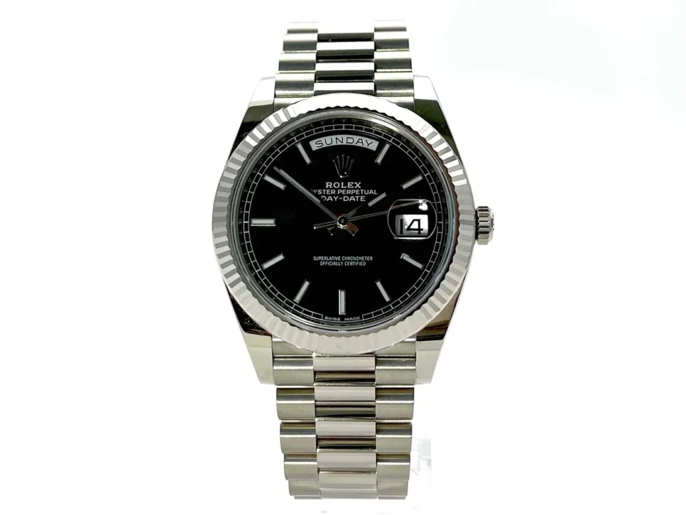 Day-Date 40mm Black Dial 228239