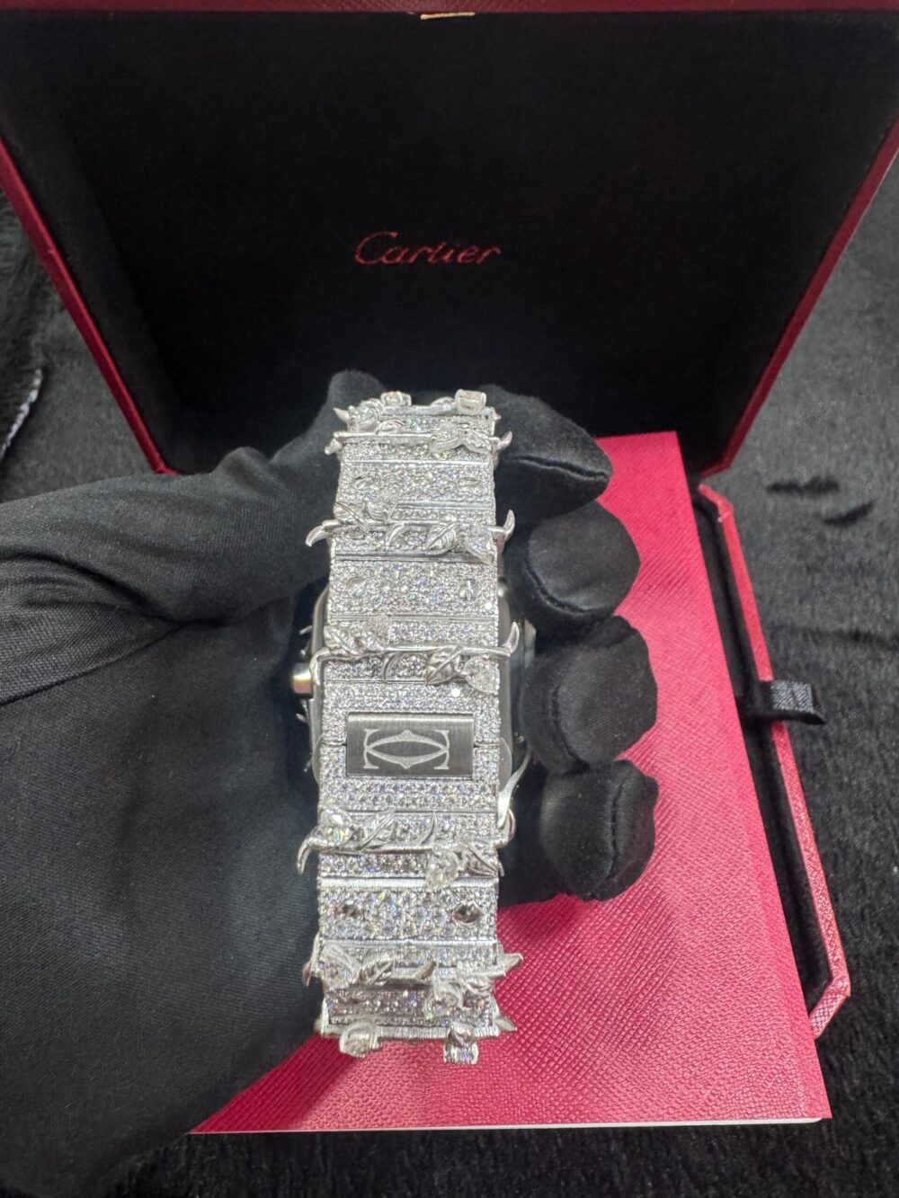 THRONE JESUS SANTOS WHITE VVS MOISSANITE - Image 5