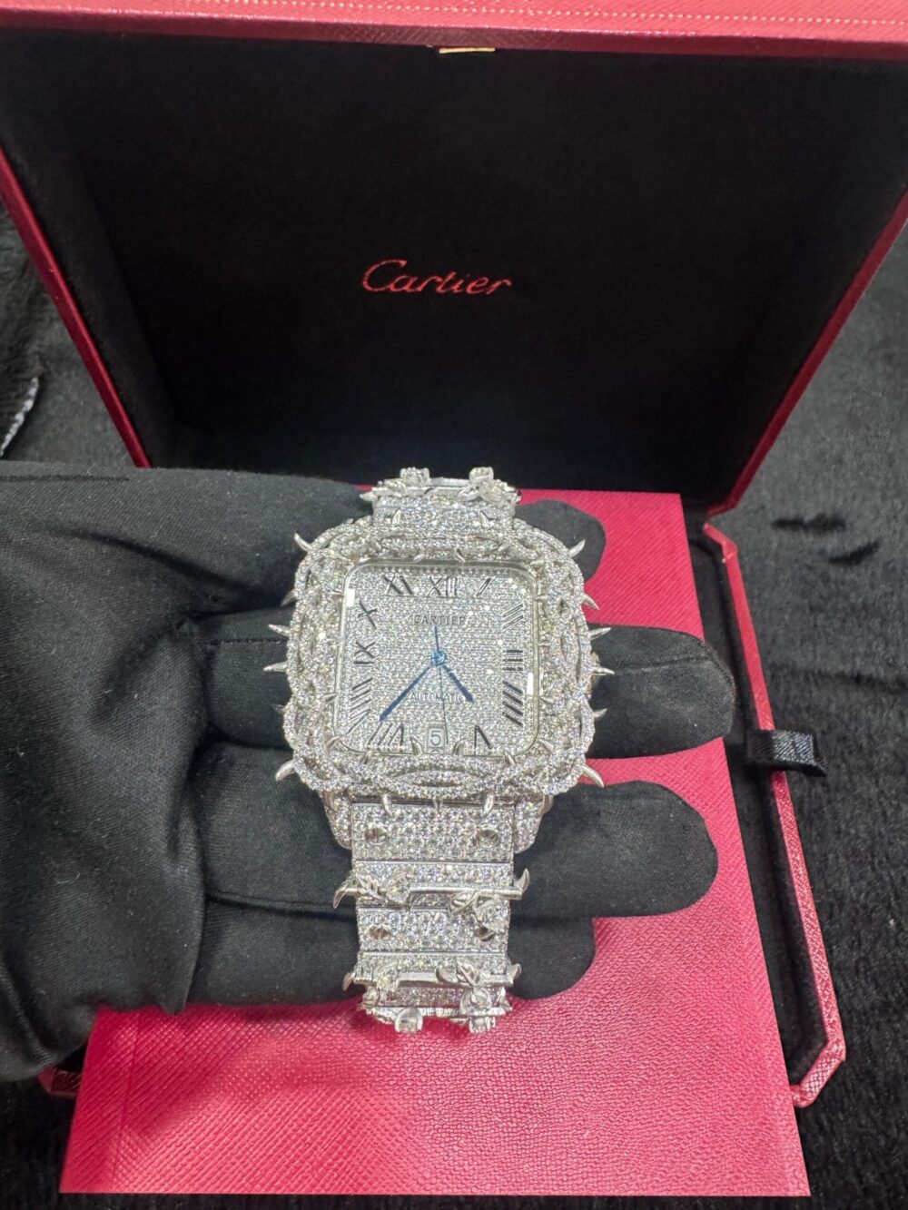 THRONE JESUS SANTOS WHITE VVS MOISSANITE - Image 2