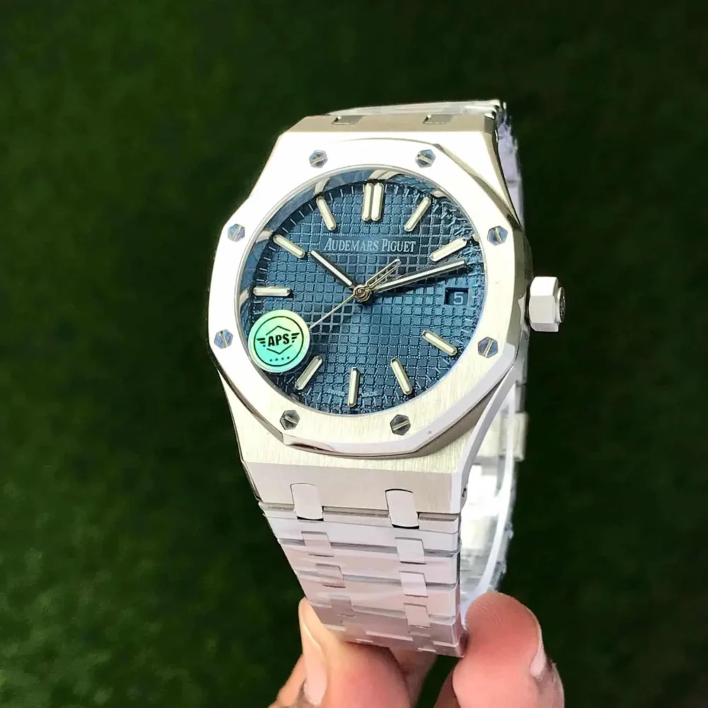 Royal Oak Stainless Steel Blue Dial Swiss