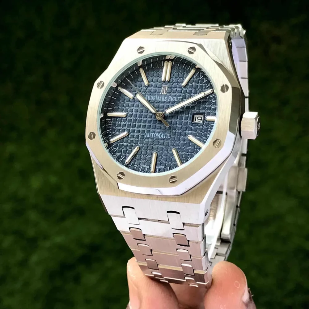 Royal Oak Stainless Steel Automatic Blue Dial