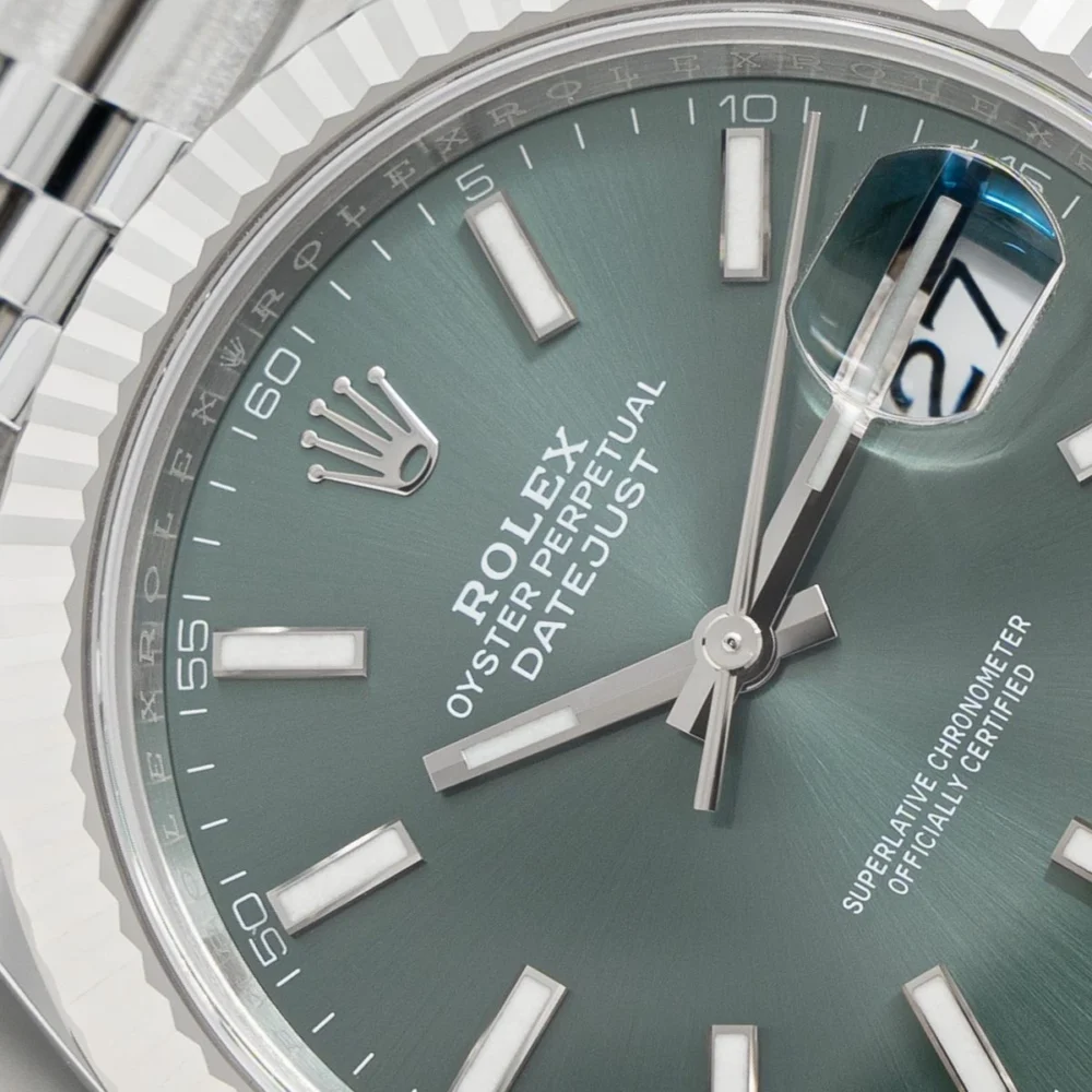 Datejust 41mm Green Dial 126334 Jubilee - Image 8