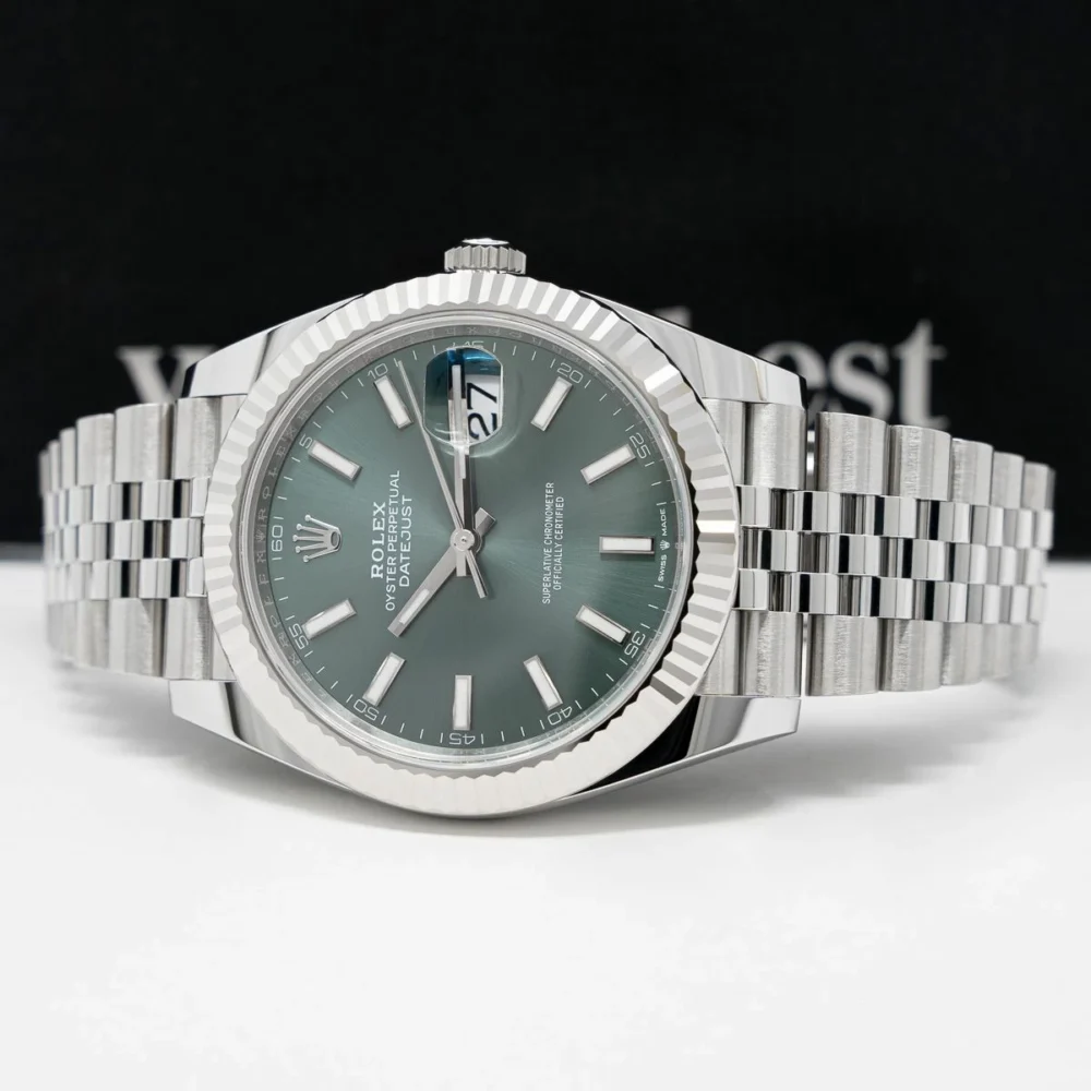 Datejust 41mm Green Dial 126334 Jubilee - Image 5
