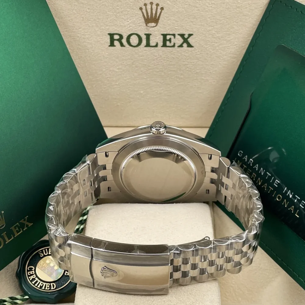 Datejust 41mm White Dial 126334 Jubilee Flutted - Image 8