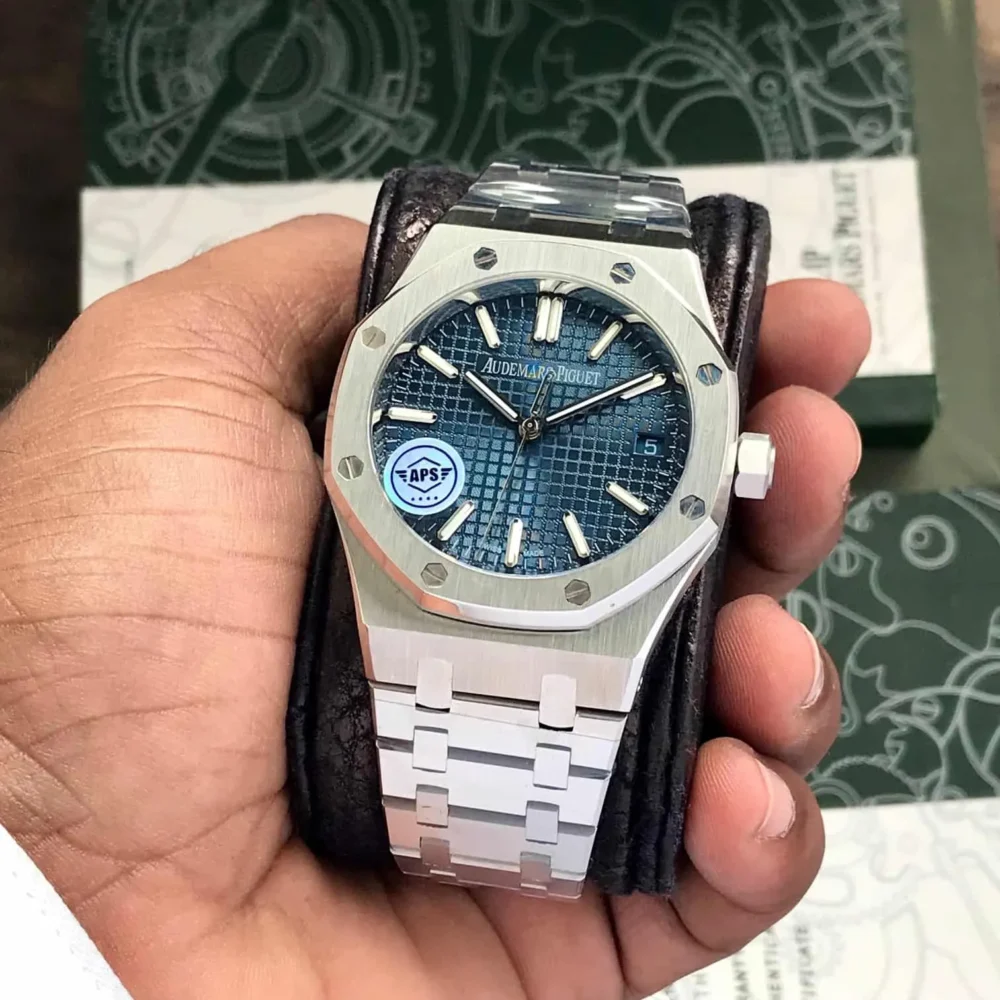 Royal Oak Stainless Steel Blue Dial Swiss - Image 6
